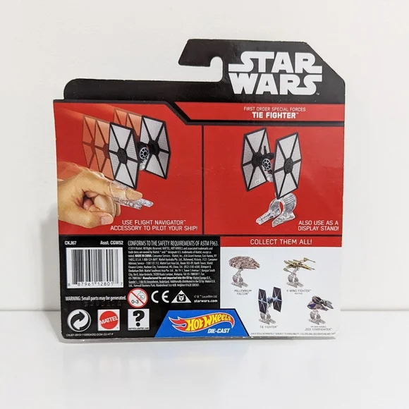NEW Star Wars die cast tie fighter - Picture 3 of 3